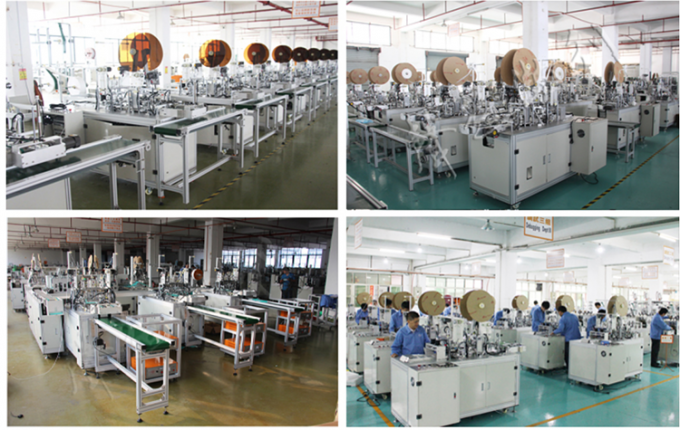 Máy làm mặt nạ không dệt phẳng 3 lớp tự động 0