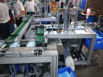 Máy làm mặt nạ tự động gấp không dệt nhà cung cấp